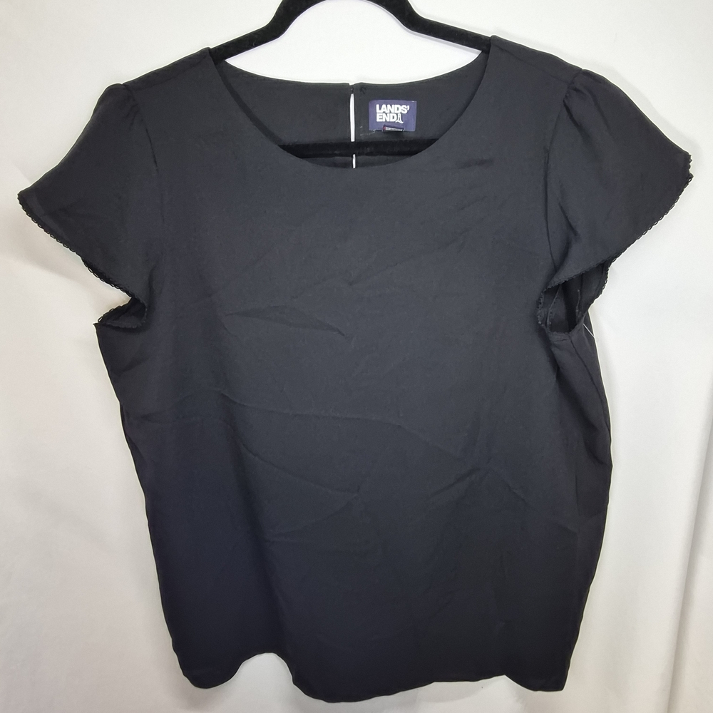 Lands' End Women's Black Top